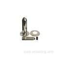 Precision casting stainless steel glass clamp faucet